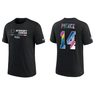 Alec Pierce Indianapolis Colts Black 2022 NFL Crucial Catch Performance T-Shirt
