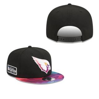 Arizona Cardinals Black 2023 NFL Crucial Catch Snapback Hat