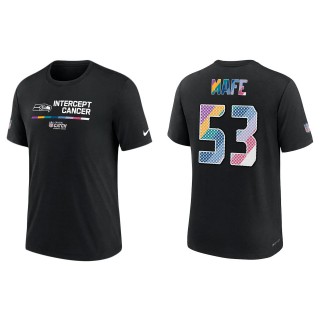 Boye Mafe Seattle Seahawks Black 2022 NFL Crucial Catch Performance T-Shirt
