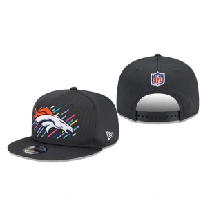 Denver Broncos Charcoal 2021 NFL Crucial Catch 9FIFTY Snapback Hat