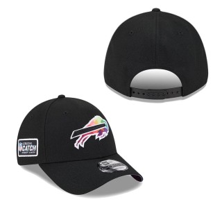 Buffalo Bills Black 2023 NFL Crucial Catch 9FORTY Adjustable Hat