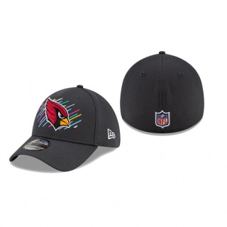 Arizona Cardinals Charcoal 2021 NFL Crucial Catch 39THIRTY Flex Hat