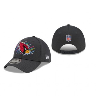 Arizona Cardinals Charcoal 2021 NFL Crucial Catch 9FORTY Adjustable Hat