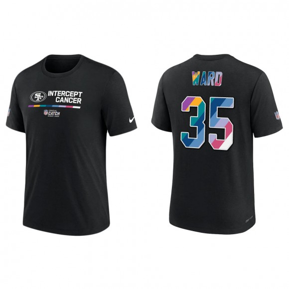 Charvarius Ward San Francisco 49ers Black 2022 NFL Crucial Catch Performance T-Shirt