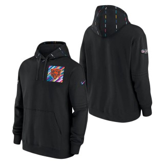 Chicago Bears Black 2023 NFL Crucial Catch Club Pullover Hoodie