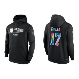 Jamie Gillan New York Giants Black 2022 NFL Crucial Catch Therma Performance Pullover Hoodie