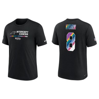 Jaycee Horn Carolina Panthers Black 2022 NFL Crucial Catch Performance T-Shirt