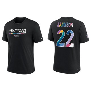 Kareem Jackson Denver Broncos Black 2022 NFL Crucial Catch Performance T-Shirt
