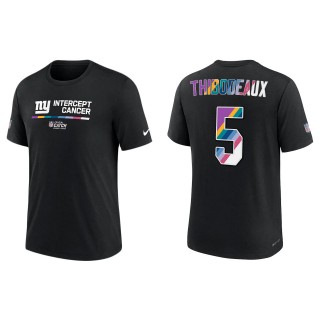 Kayvon Thibodeaux New York Giants Black 2022 NFL Crucial Catch Performance T-Shirt