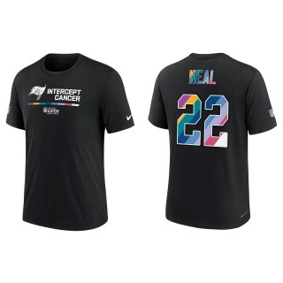 Keanu Neal Tampa Bay Buccaneers Black 2022 NFL Crucial Catch Performance T-Shirt