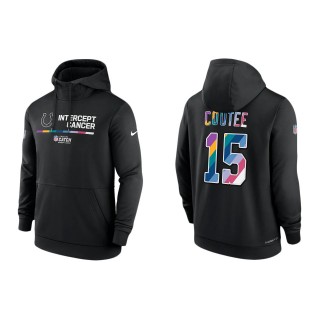 Keke Coutee Indianapolis Colts Black 2022 NFL Crucial Catch Therma Performance Pullover Hoodie