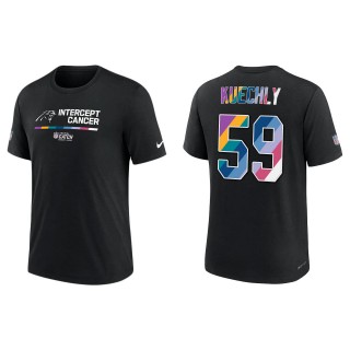 Luke Kuechly Carolina Panthers Black 2022 NFL Crucial Catch Performance T-Shirt