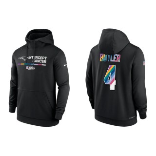 Malcolm Butler New England Patriots Black 2022 NFL Crucial Catch Therma Performance Pullover Hoodie