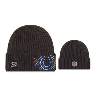 Men's Indianapolis Colts Charcoal 2021 NFL Crucial Catch Knit Hat