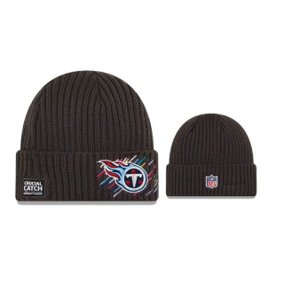 Men's Tennessee Titans Charcoal 2021 NFL Crucial Catch Knit Hat