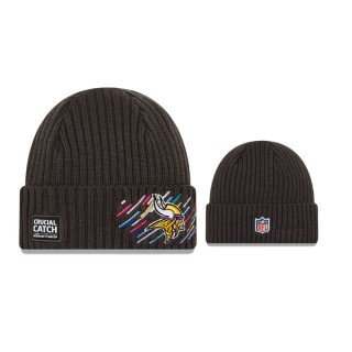 Men's Minnesota Vikings Charcoal 2021 NFL Crucial Catch Knit Hat