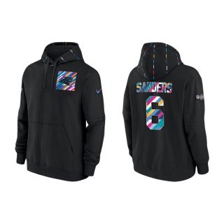 Miles Sanders Panthers 2023 Crucial Catch Hoodie