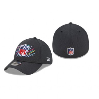 NFL Charcoal 2021 NFL Crucial Catch 39THIRTY Flex Hat