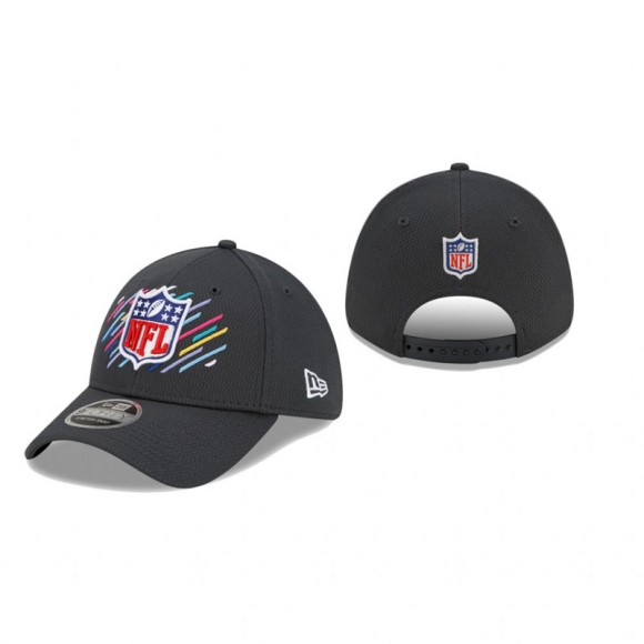 NFL Charcoal 2021 NFL Crucial Catch 9FORTY Adjustable Hat