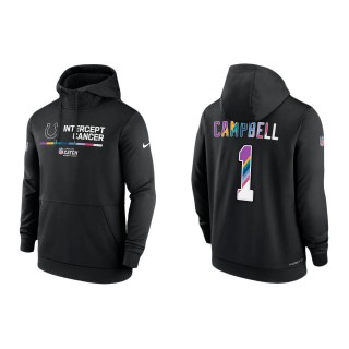 Parris Campbell Indianapolis Colts Black 2022 NFL Crucial Catch Therma Performance Pullover Hoodie