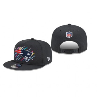 New England Patriots Charcoal 2021 NFL Crucial Catch 9FIFTY Snapback Adjustable Hat