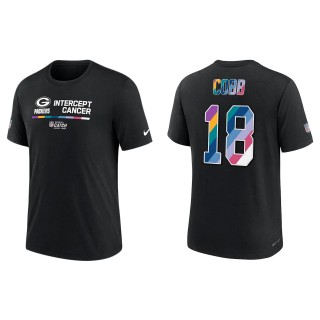 Randall Cobb Green Bay Packers Black 2022 NFL Crucial Catch Performance T-Shirt