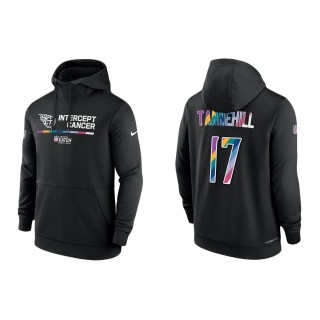 Ryan Tannehill Tennessee Titans Black 2022 NFL Crucial Catch Therma Performance Pullover Hoodie