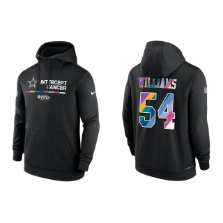 Sam Williams Dallas Cowboys Black 2022 NFL Crucial Catch Therma Performance Pullover Hoodie
