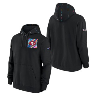 San Francisco 49ers Black 2023 NFL Crucial Catch Club Pullover Hoodie