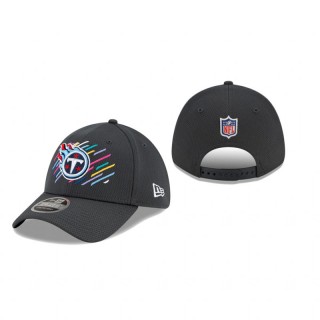 Tennessee Titans Charcoal 2021 NFL Crucial Catch 9FORTY Adjustable Hat