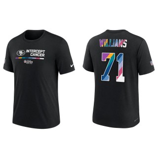 Trent Williams San Francisco 49ers Black 2022 NFL Crucial Catch Performance T-Shirt
