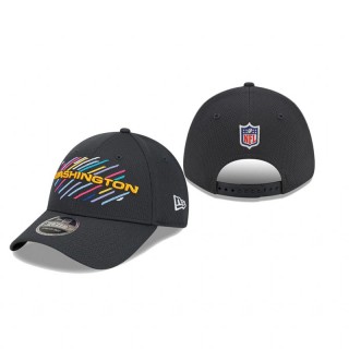 Washington Football Team Charcoal 2021 NFL Crucial Catch 9FORTY Adjustable Hat