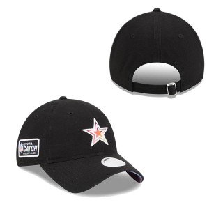 Women's Dallas Cowboys Black 2023 NFL Crucial Catch Adjustable Hat