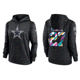 Women's Dallas Cowboys Jayron Kearse Anthracite 2021 NFL Crucial Catch Therma Pullover Hoodie