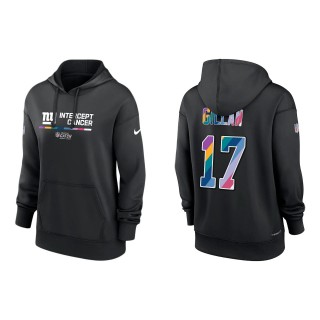 Women's Jamie Gillan New York Giants Black 2022 NFL Crucial Catch Therma Performance Pullover Hoodie